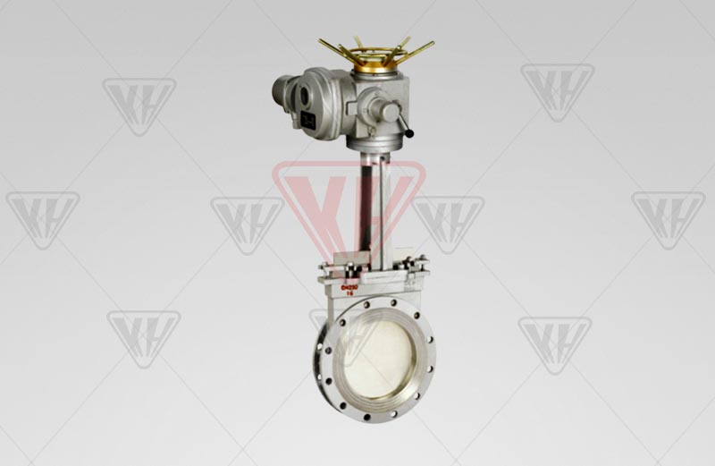  Electric knife gate valve