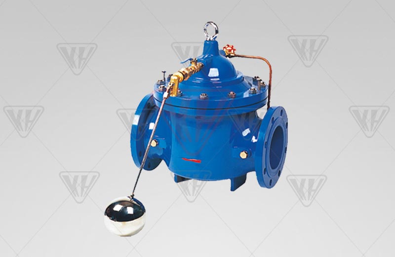 Remote control float valve